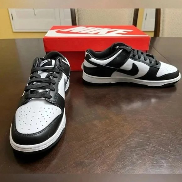 Nike Shoes - Dunk Low Retro White Black Panda